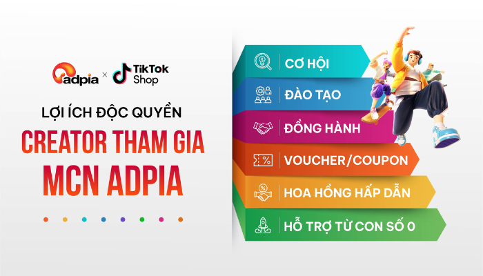L&yacute; do creator n&ecirc;n tham gia c&ugrave;ng MCN Adpia
